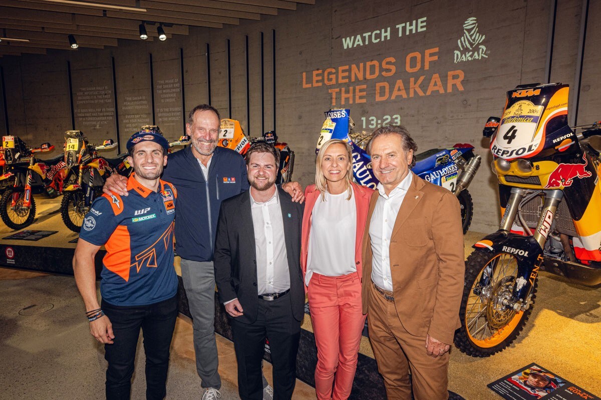 KTM: alla Motohall la mostra "Legends of Dakar"